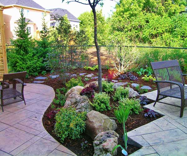 ایده طراحی باغچه در خانه